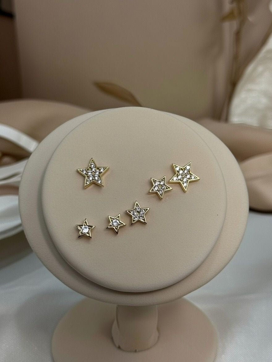 Set orecchini stars