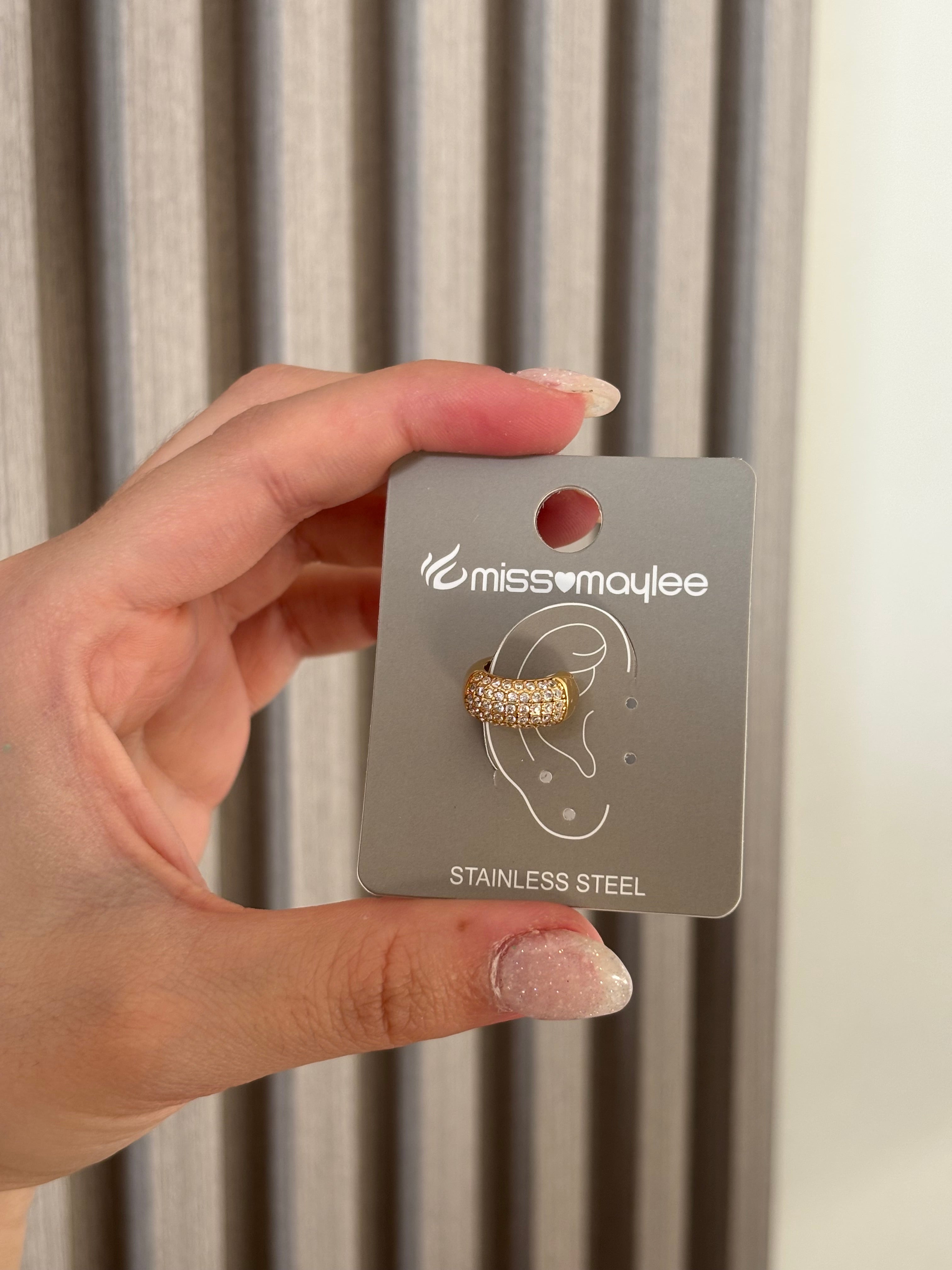 EARCUFF CLASSIC ZIRCONIA