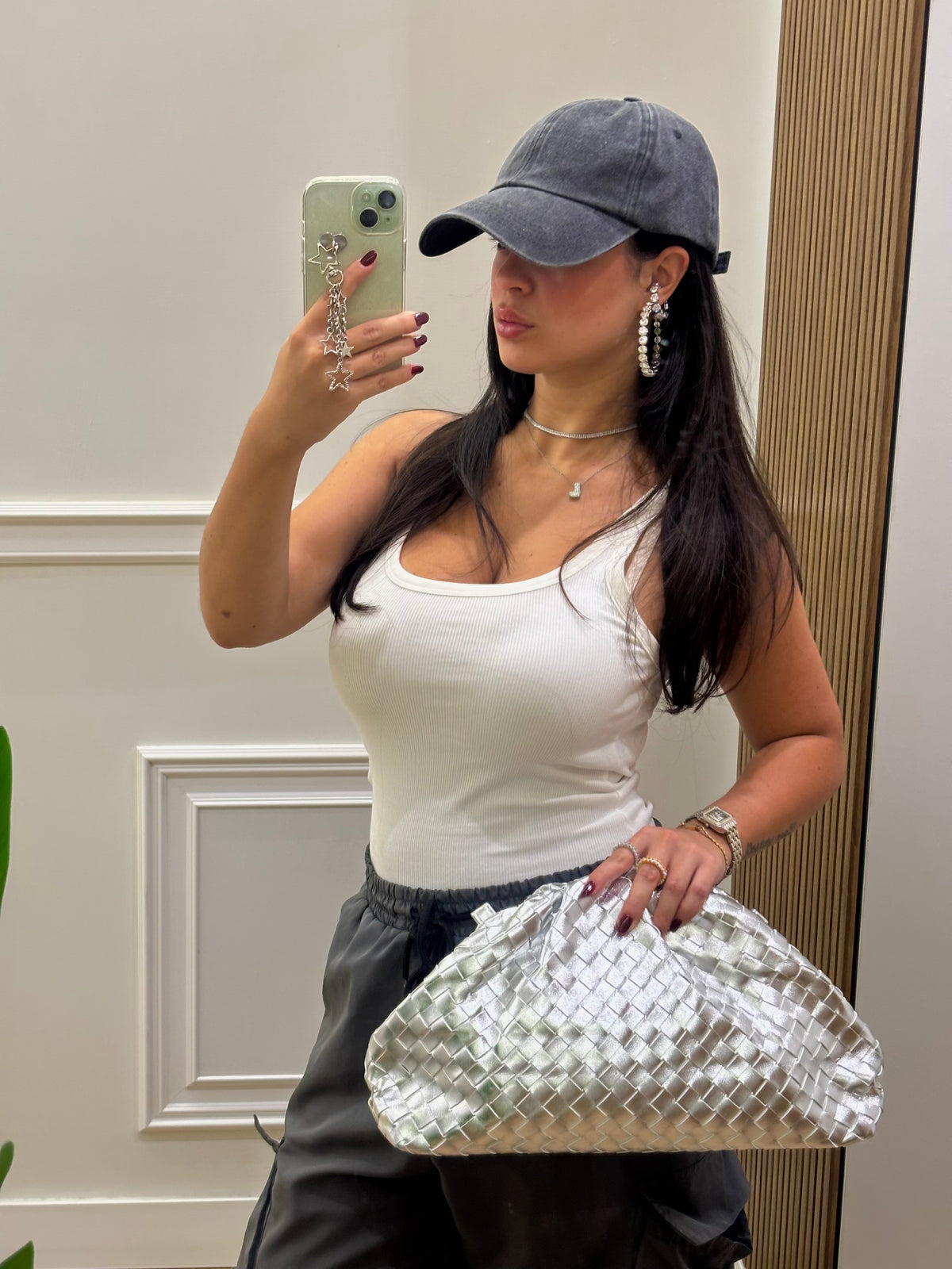 POUCH BIG INTRECCIO