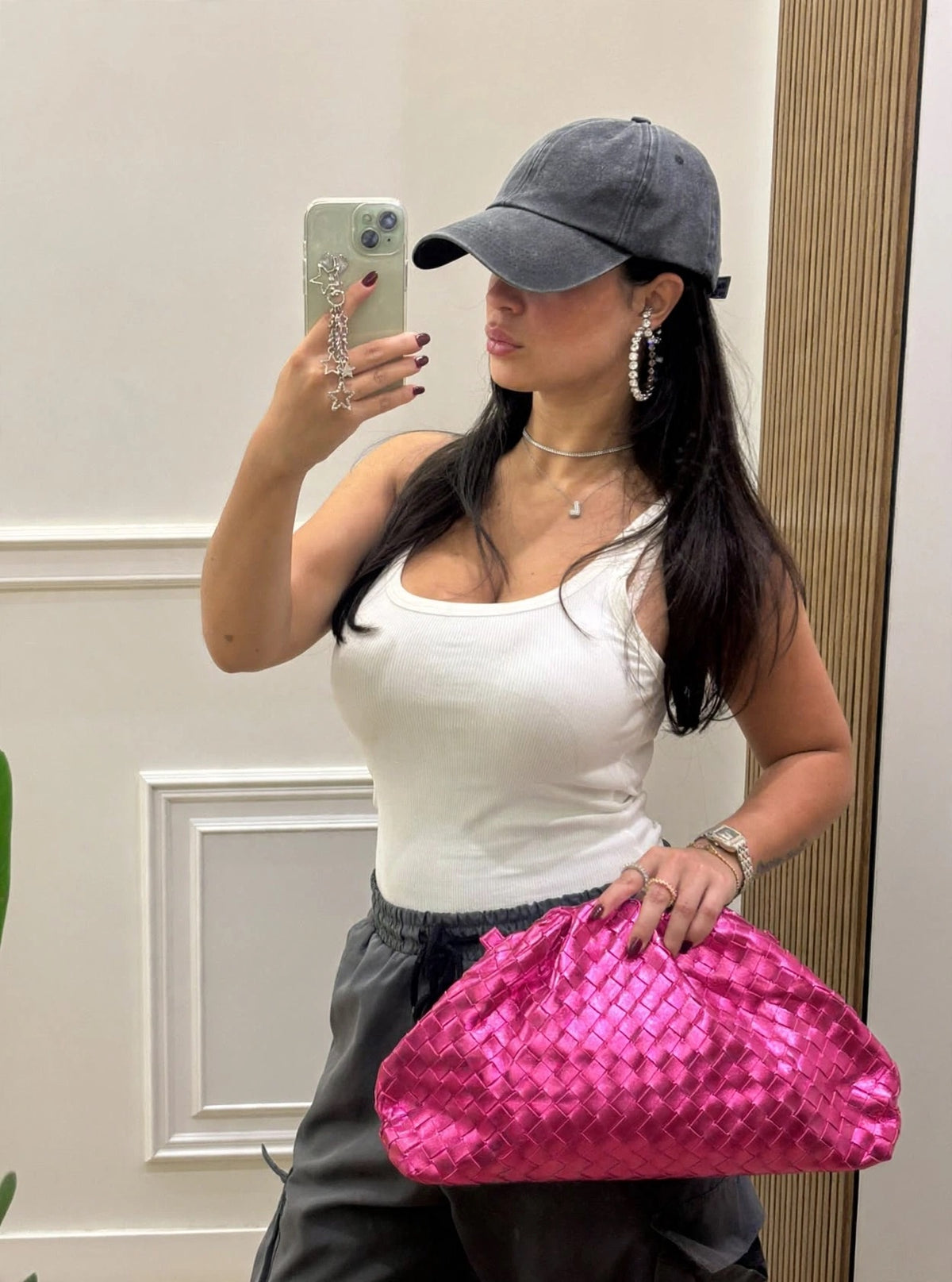 POUCH BIG INTRECCIO