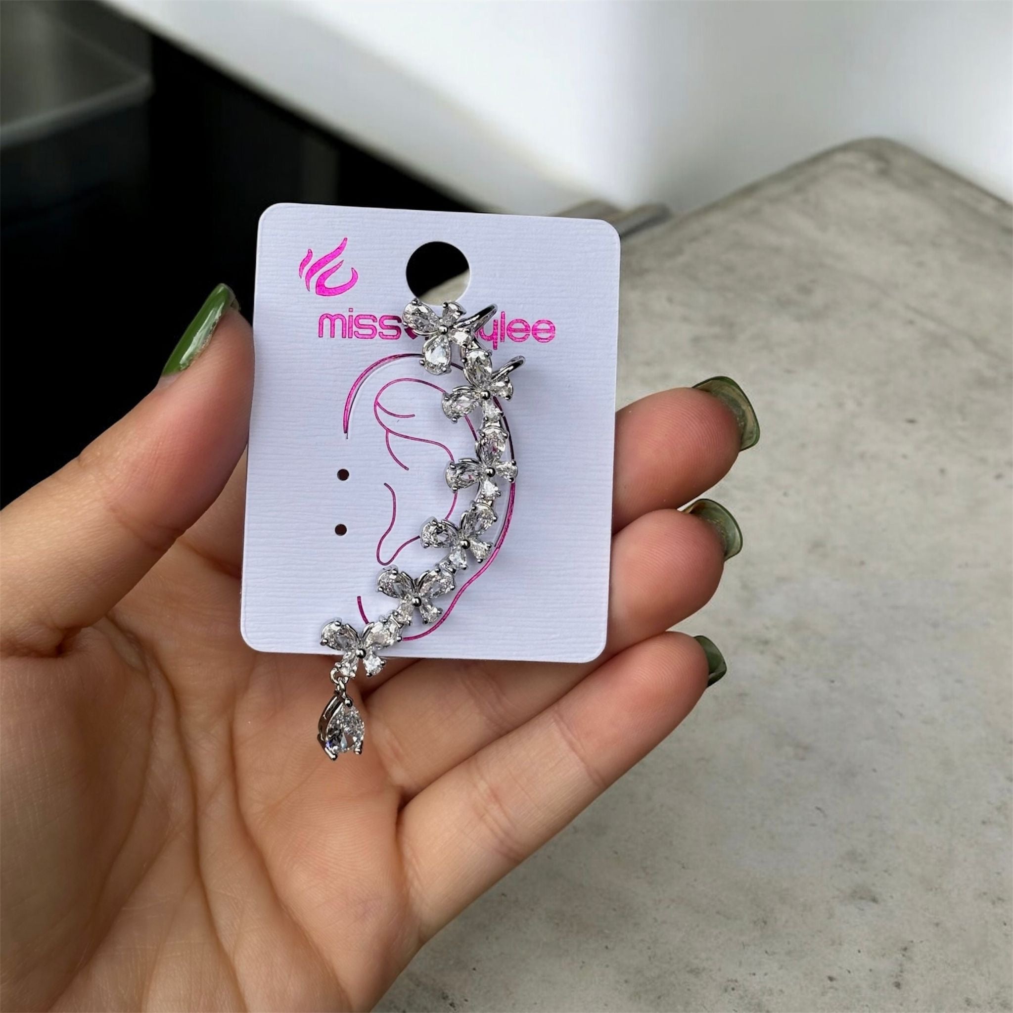 EARCUFF CRYSTAL FULL