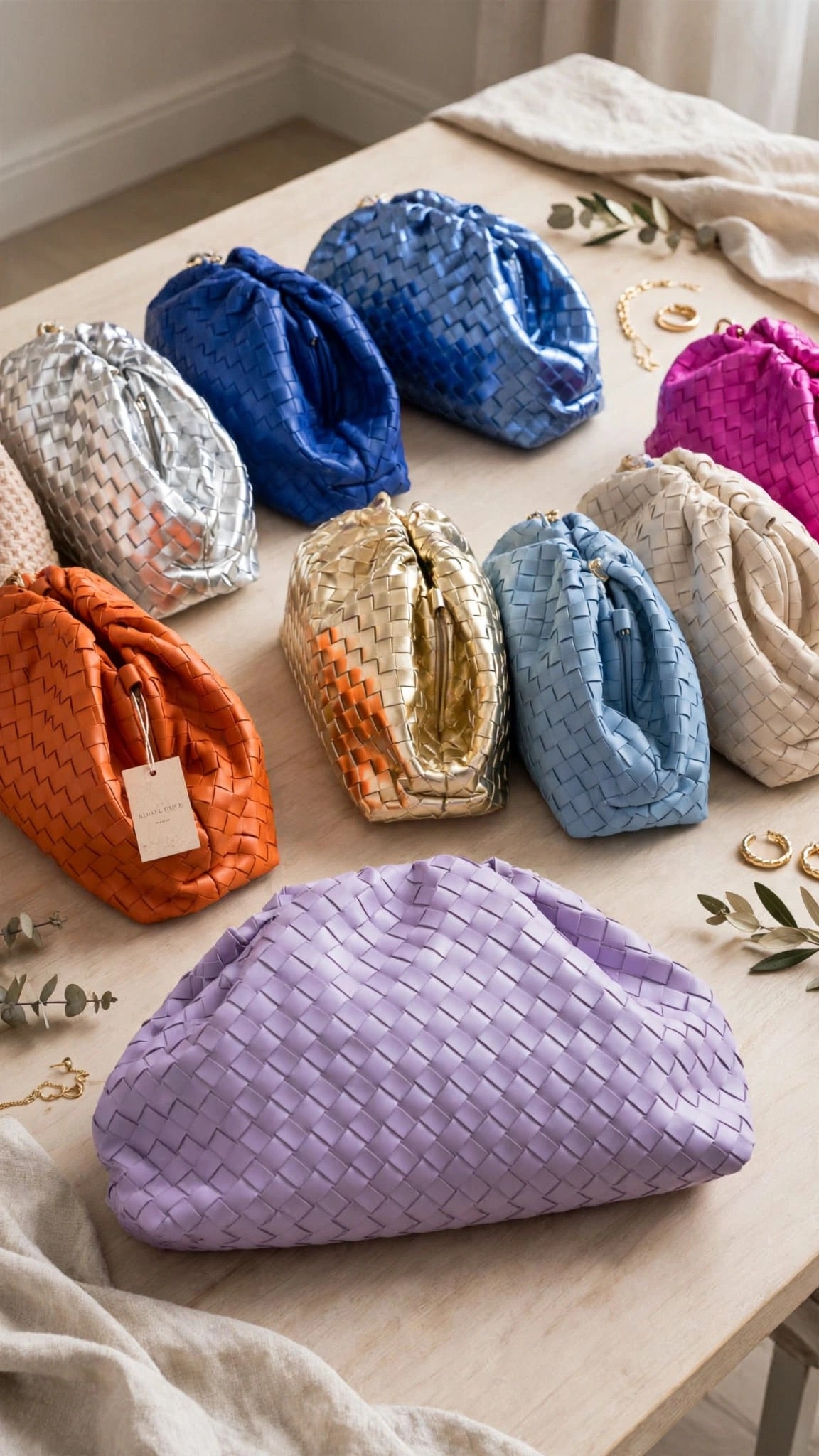 POUCH BIG INTRECCIO