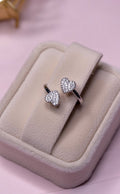 Anello double hearts