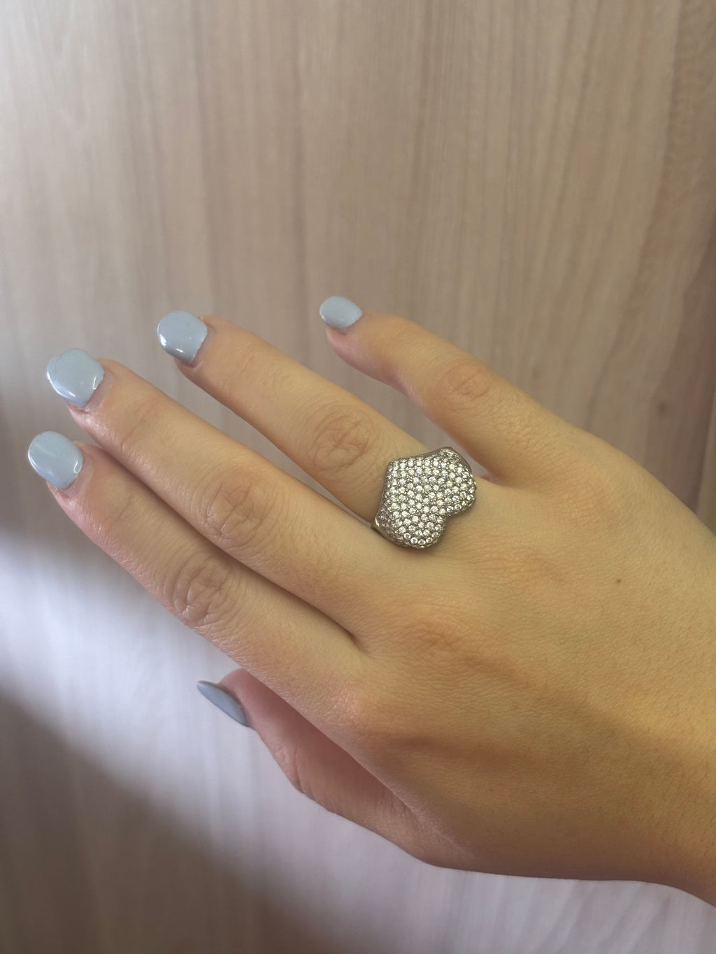 ANELLO BIG HEART ZIRCONIA