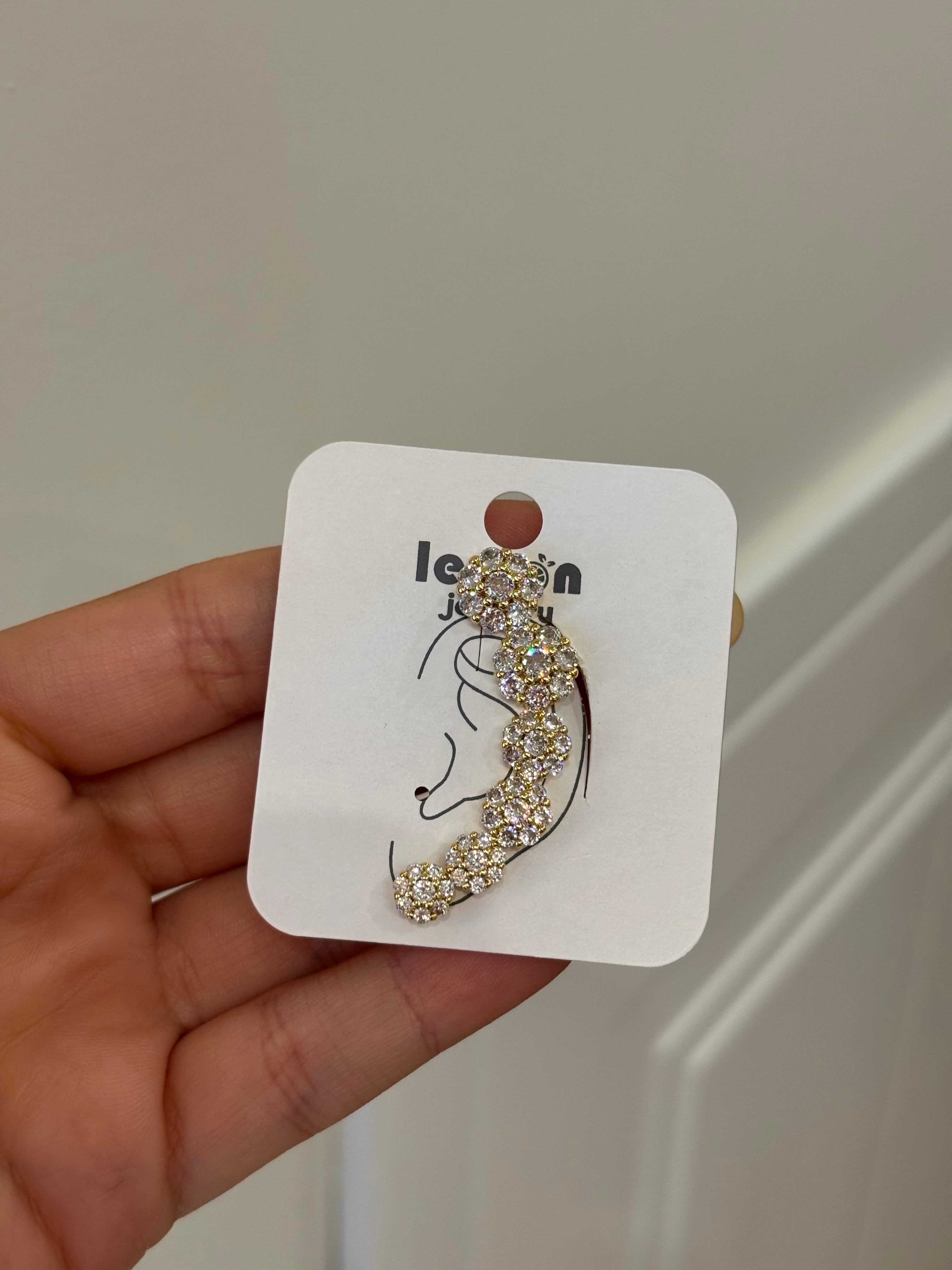 EARCUFF FULL FLOWERS