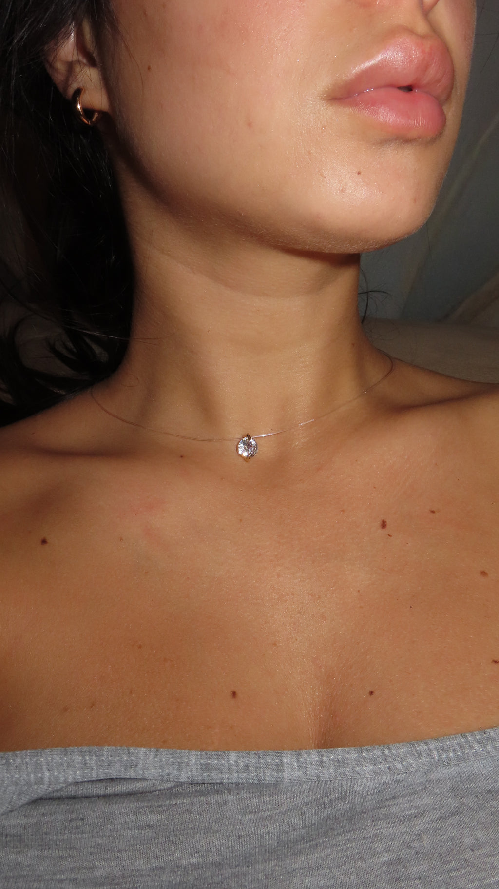 COLLANA PUNTO LUCE INVISBLE