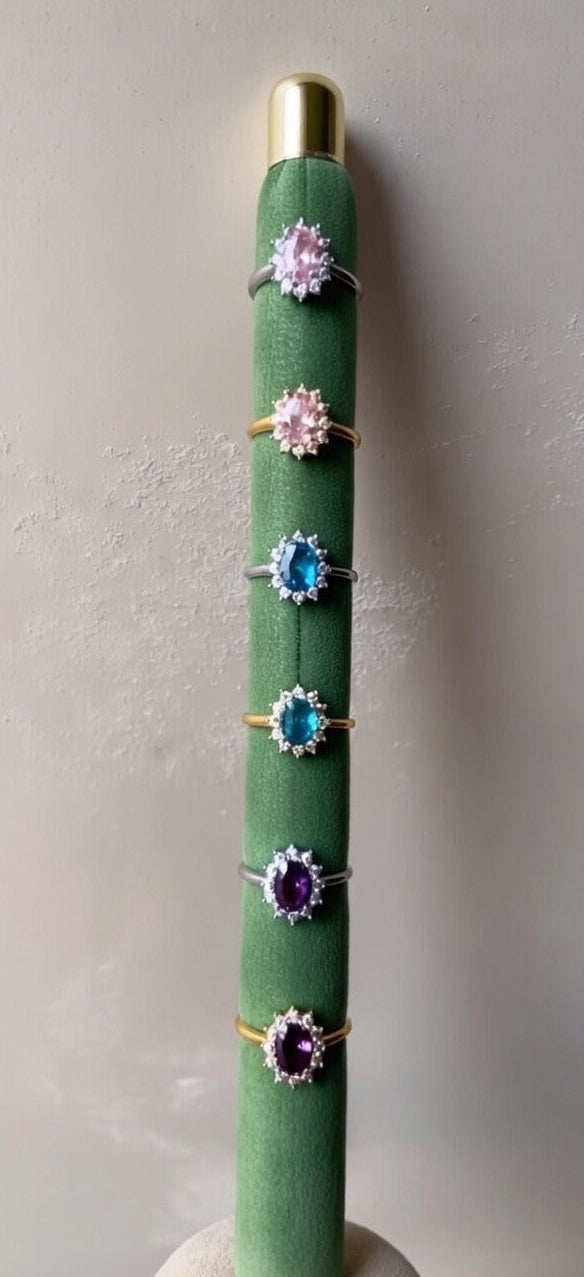 Anello princess vari colori