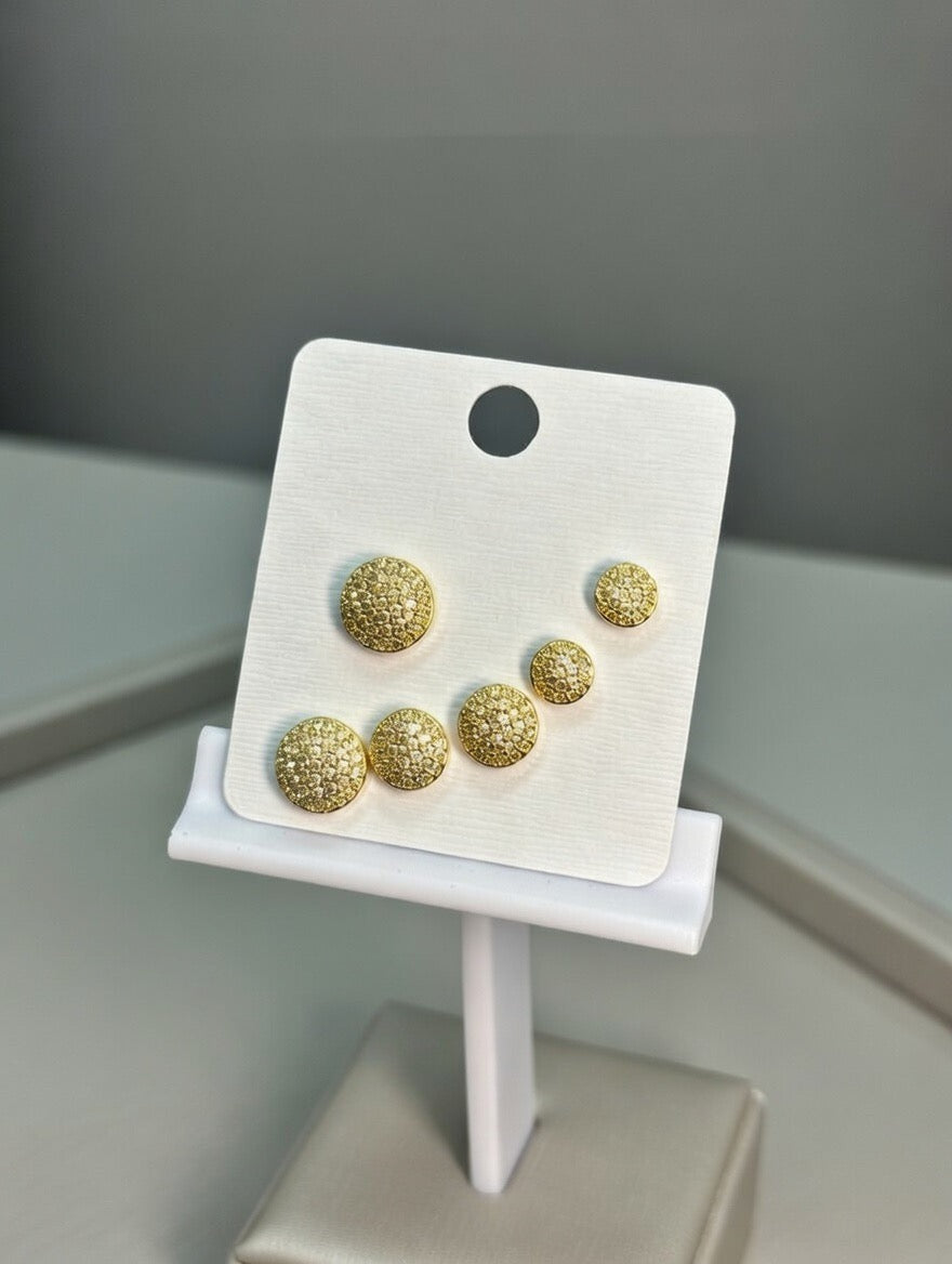 SET ORECCHINI BUTTONS