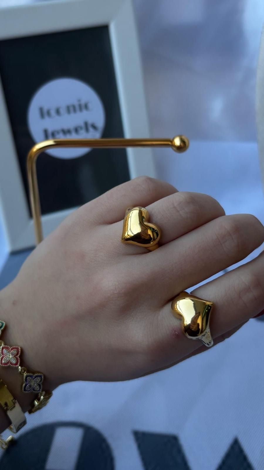 Anello heart bomb