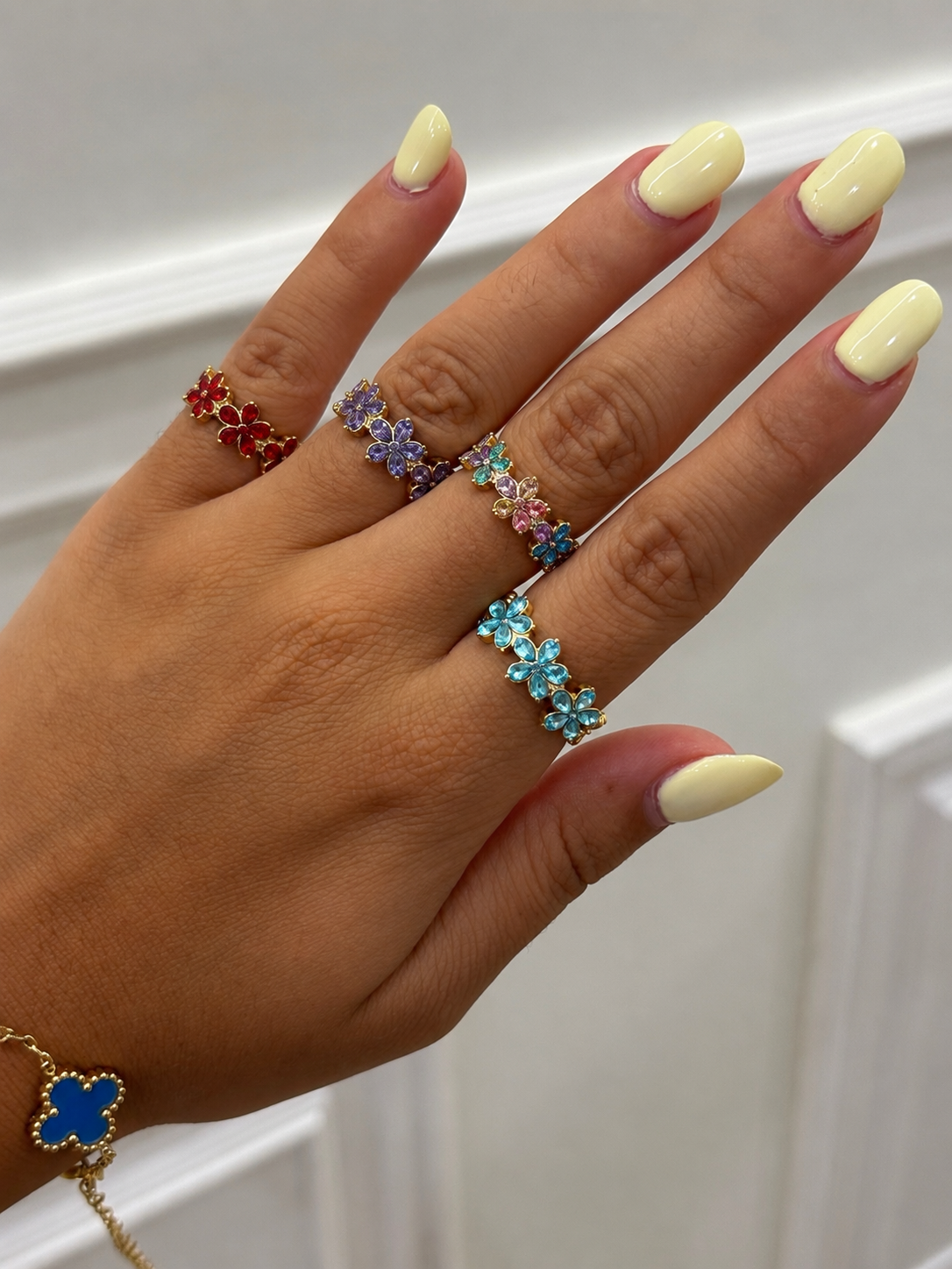 ANELLO MULTI FLOWERS