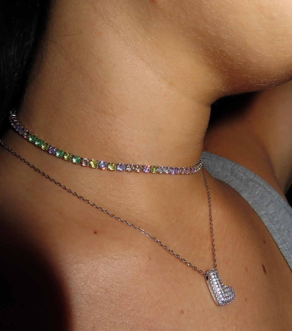 COLLANA TENNIS REGOLABILE