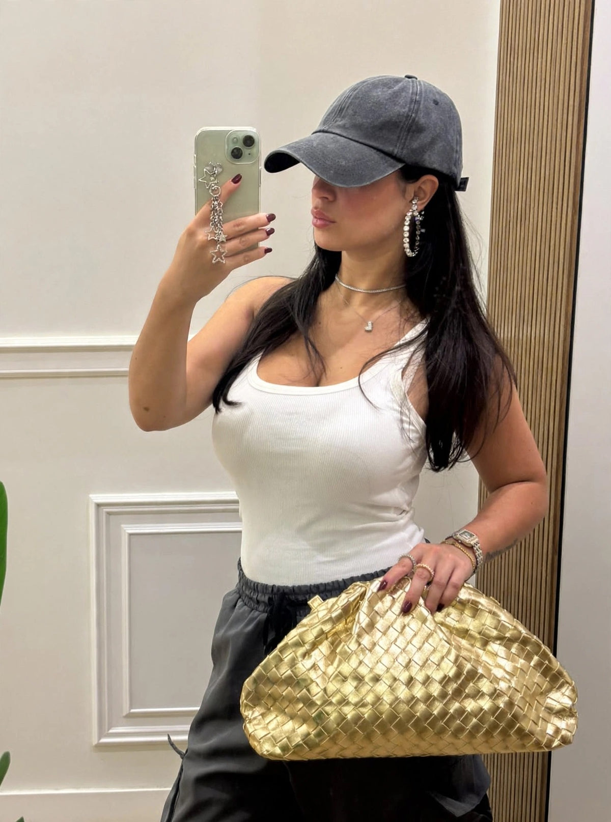 POUCH BIG INTRECCIO