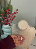 Collana croce zirconia