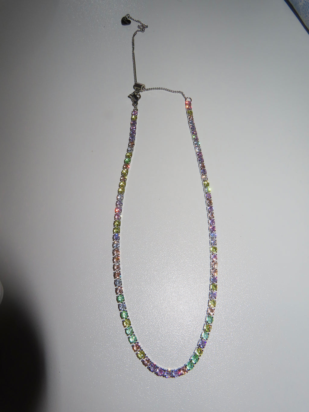 COLLANA TENNIS REGOLABILE
