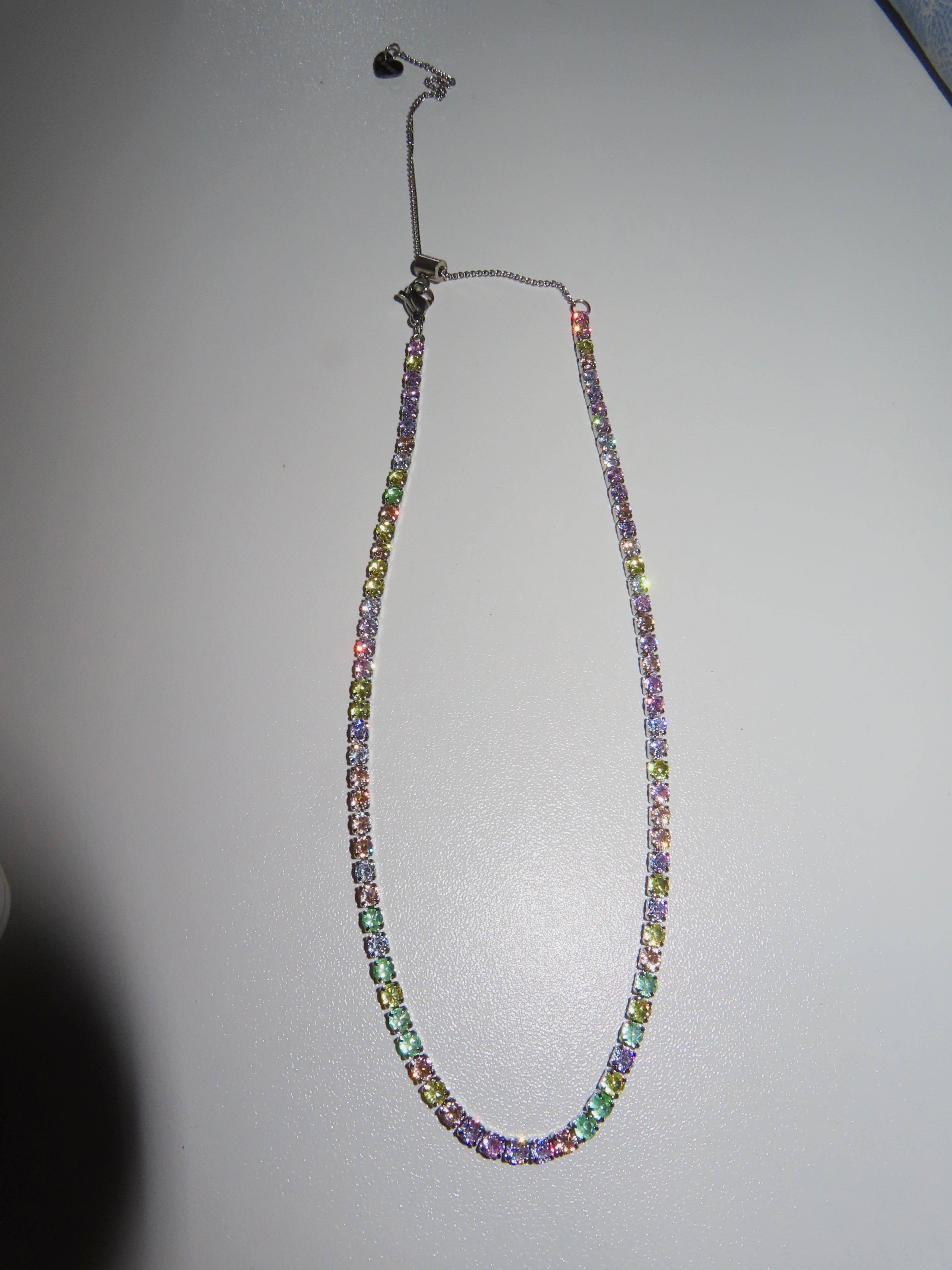 COLLANA TENNIS REGOLABILE