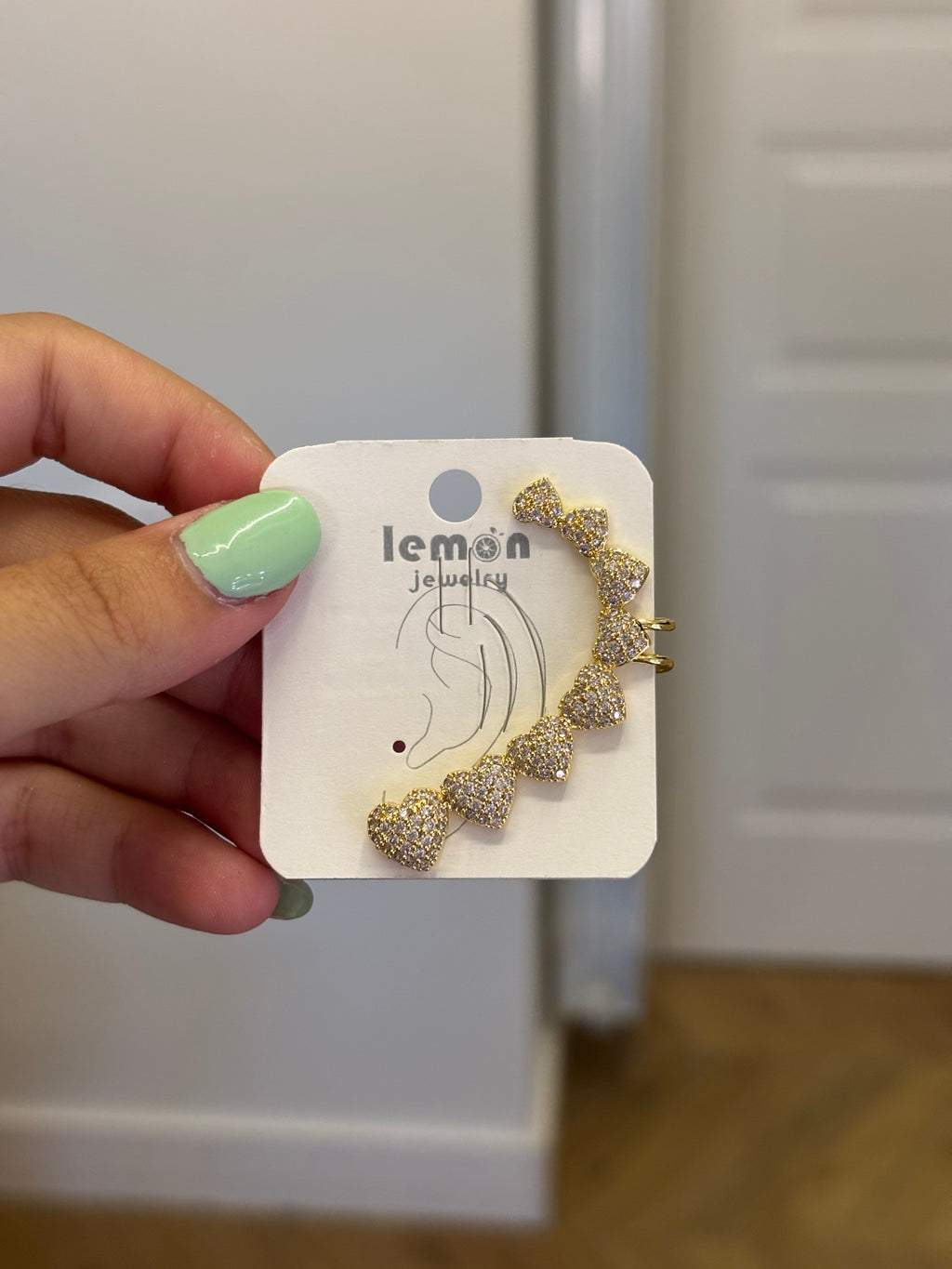 Earcuff hearts