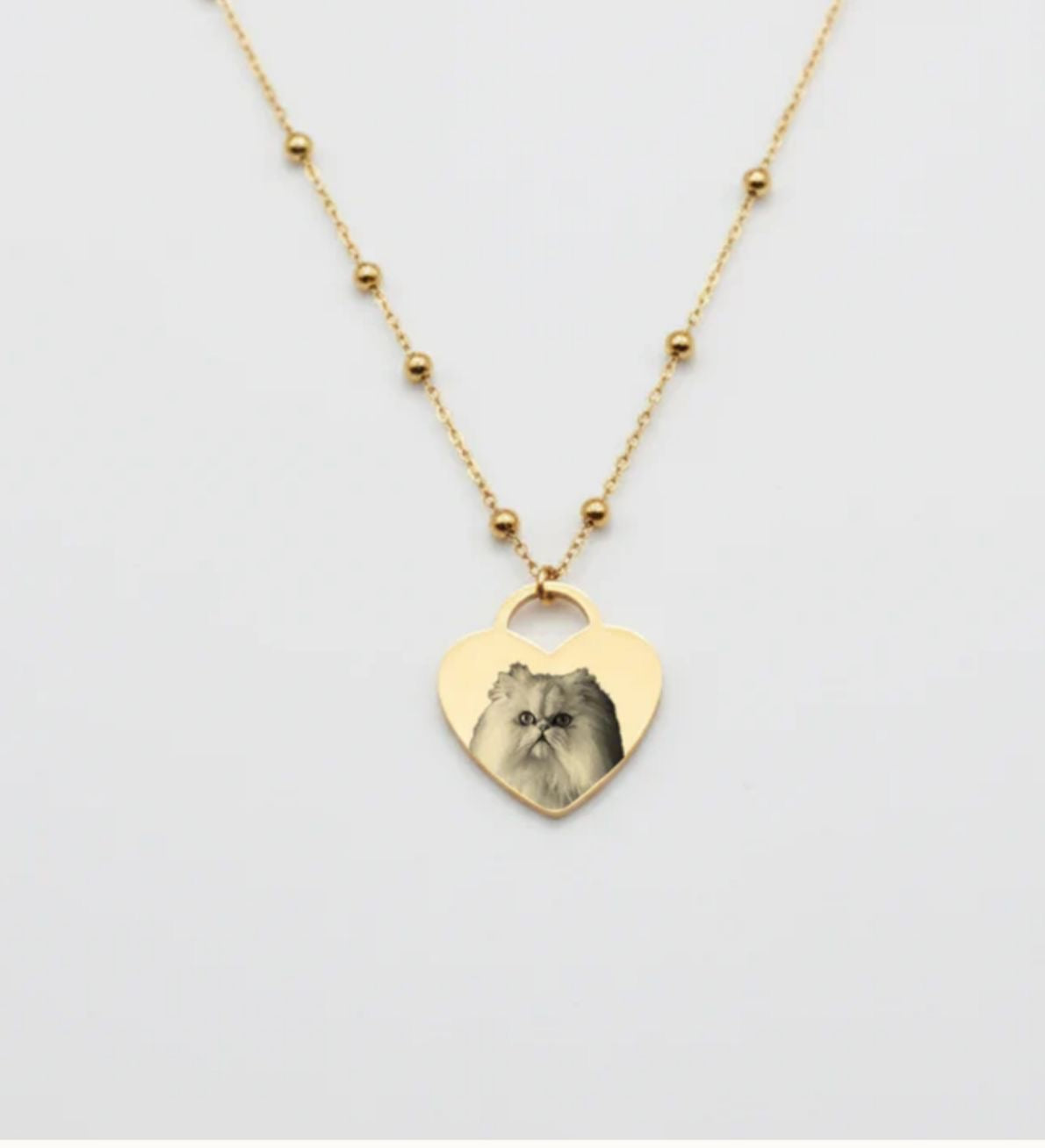 Collana fotoincisi dog