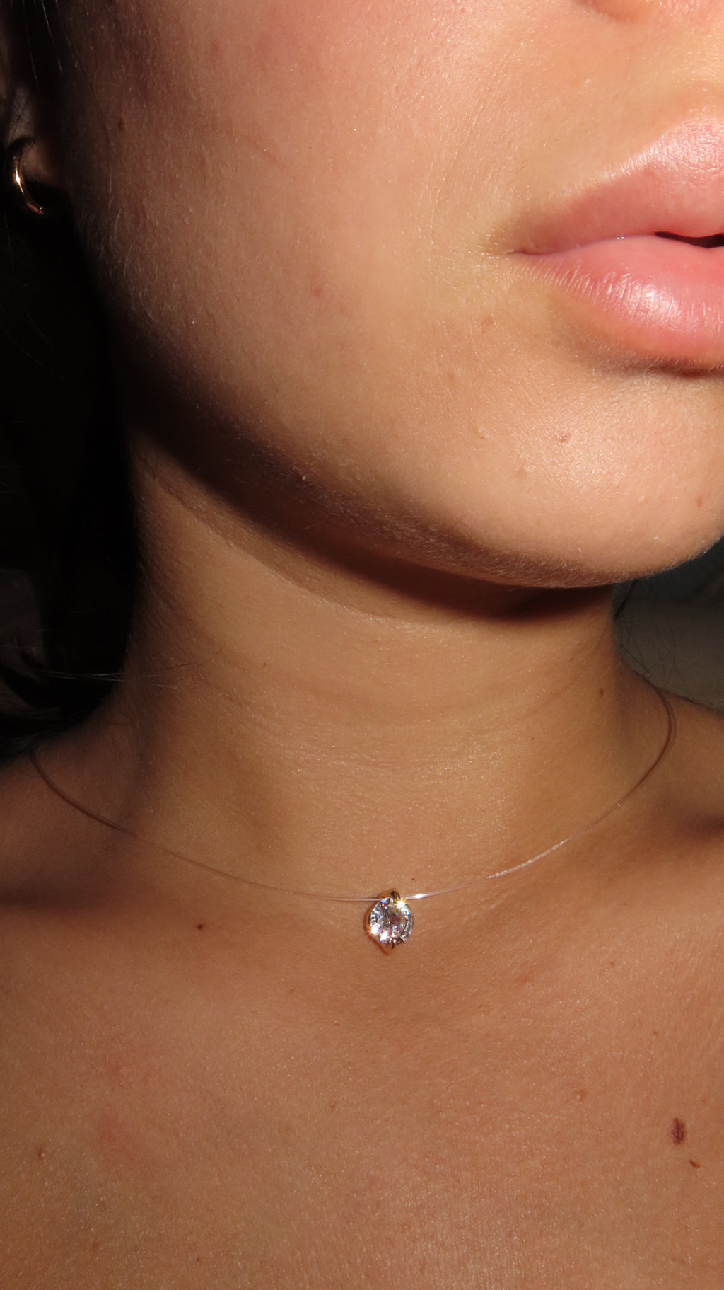 COLLANA PUNTO LUCE INVISBLE