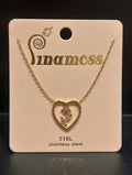 COLLANA HEART FLOWER