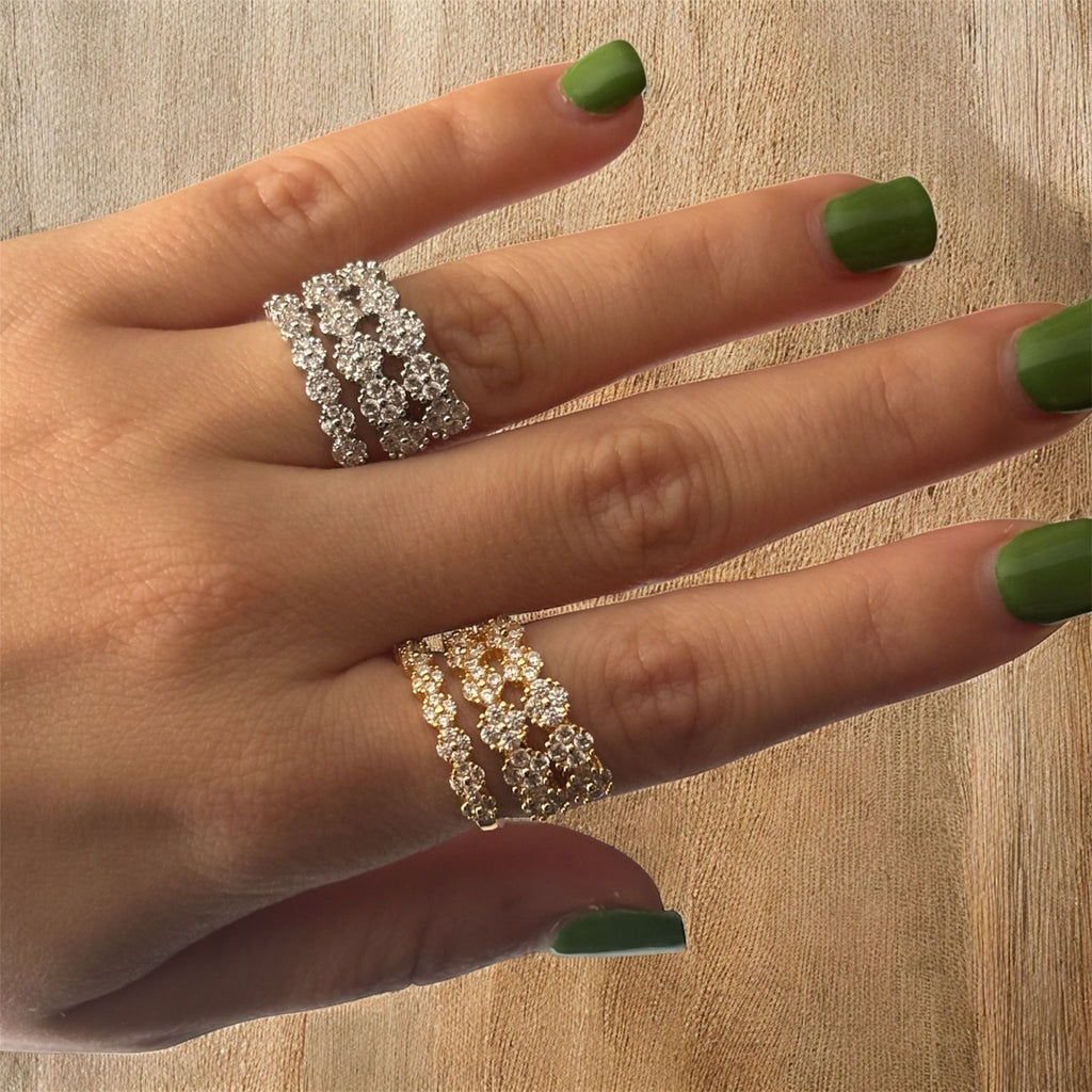 ANELLO TRIS OF DIAMOND